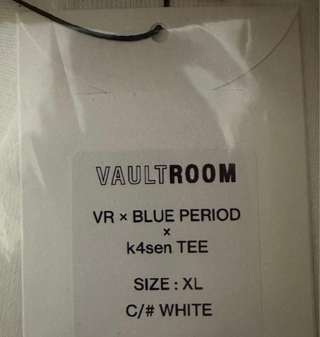 VR × BLUE PERIOD × k4sen TEE 白 XL 新品未開封