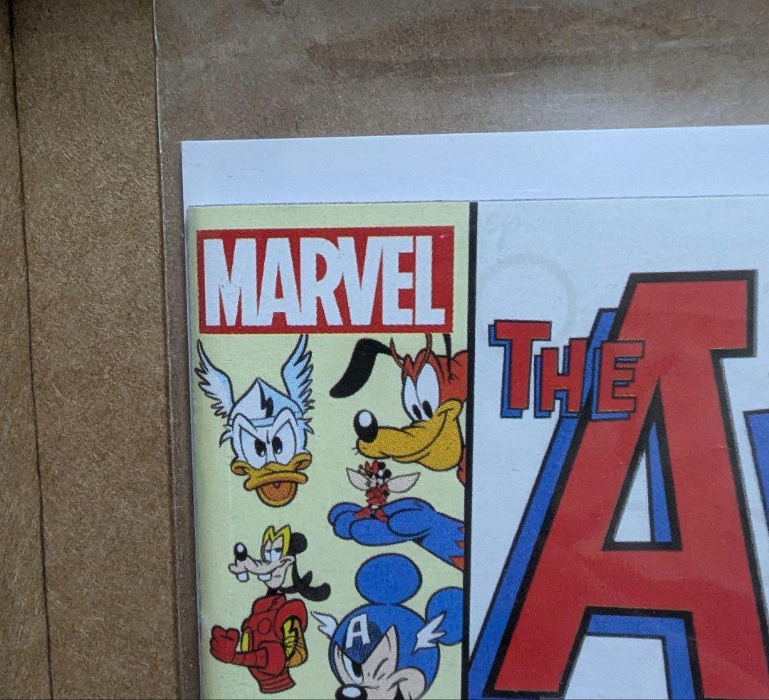 ディズニー100周年限定　マーベルコラボ　アメコミ