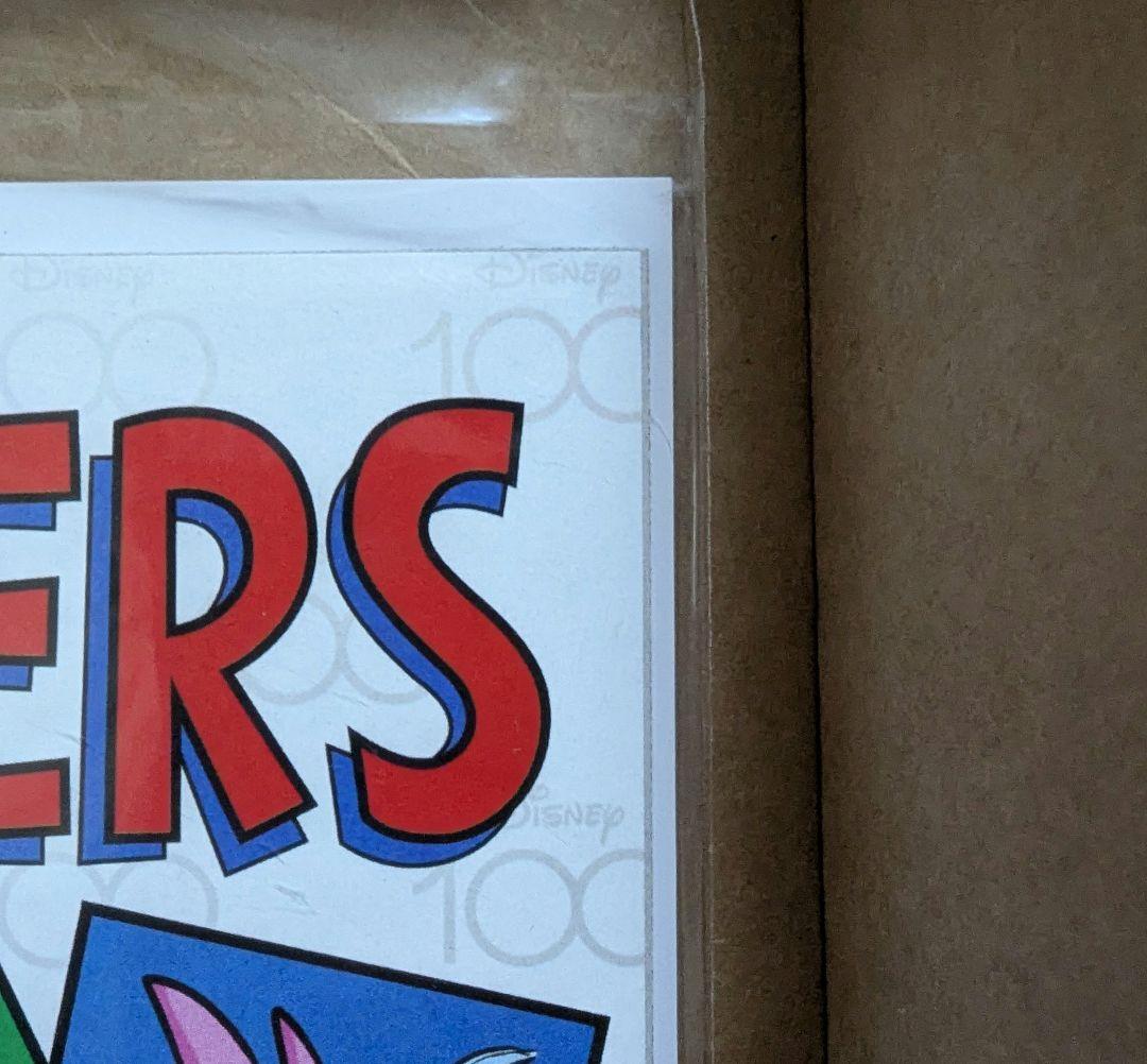 ディズニー100周年限定　マーベルコラボ　アメコミ