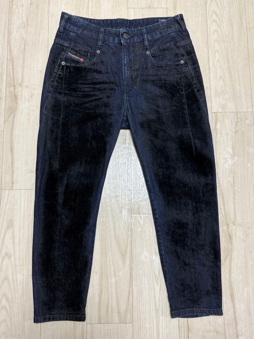 DIESEL ディーゼル ジ ストレッチパンツ ベルベット fayza W25