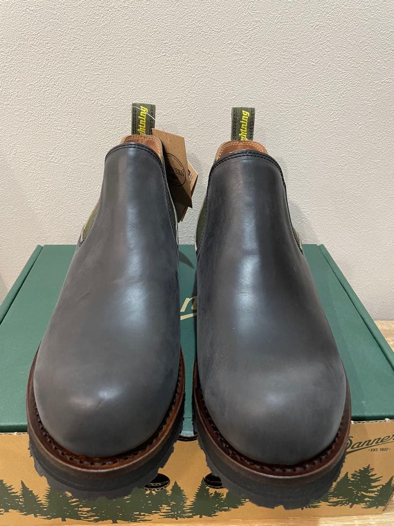 oウシ　Danner×Lightning サイドゴア ショートブーツ