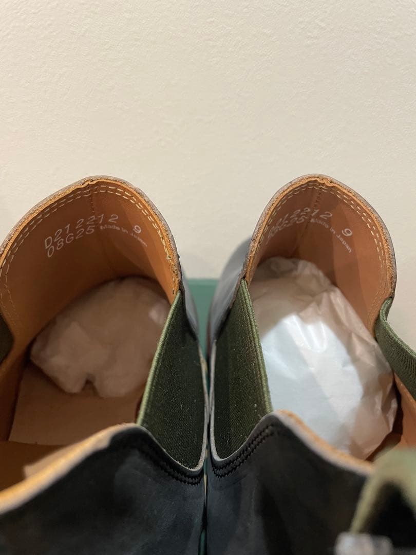 oウシ　Danner×Lightning サイドゴア ショートブーツ