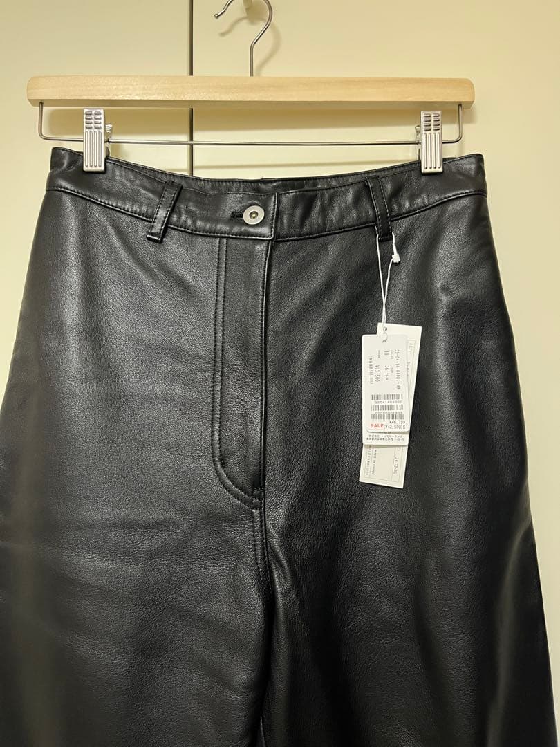 レザー製パンツ 黒 36サイズ
