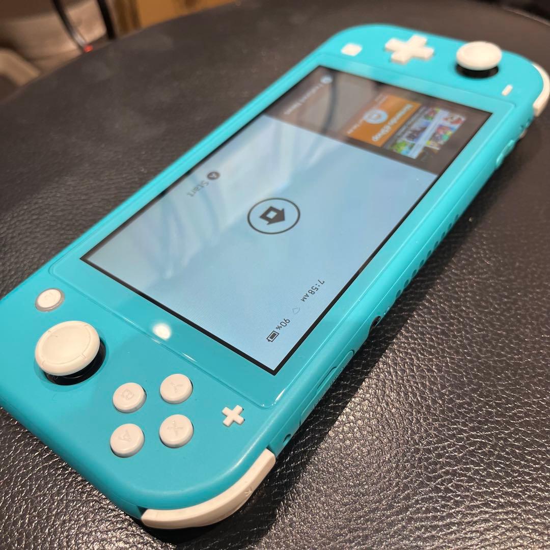 92☆Switch lite☆スイッチライト☆不具合無☆人気ターコイズ☆送料込み