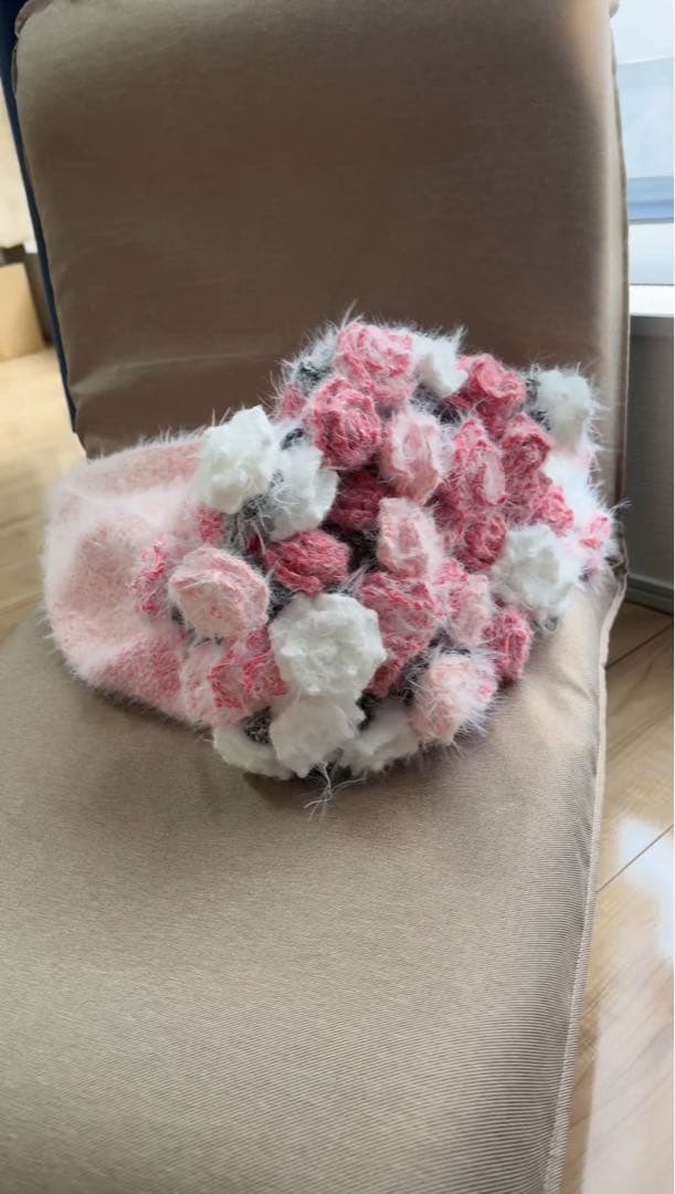 「ももリボンさん専用」花束ブランケット100cm