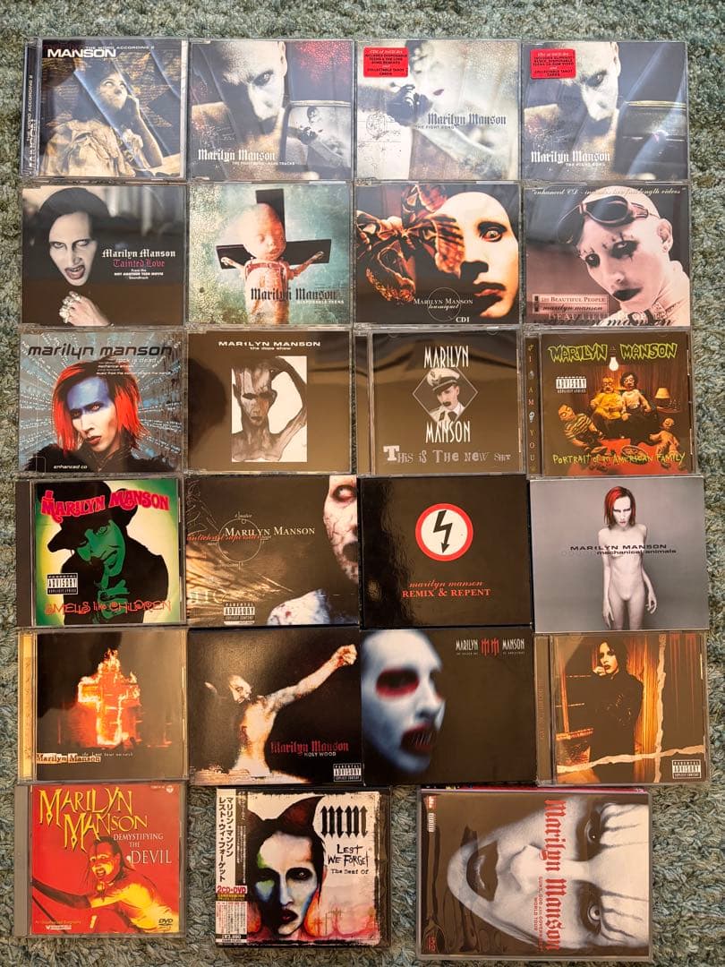 マリリンマンソン　marilyn manson CDセット　まとめ売り