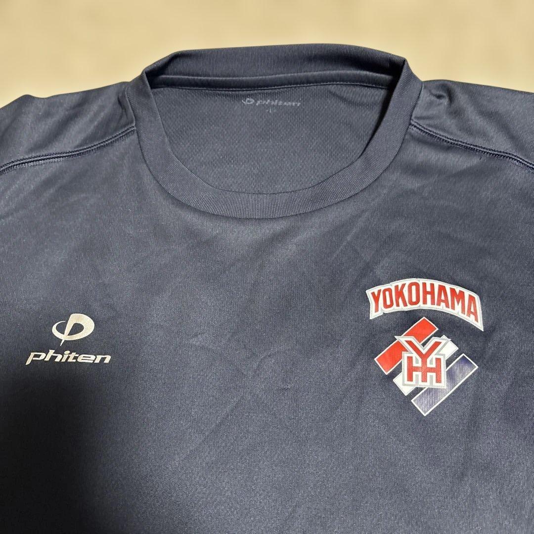 【Ichiro】phiten✖️横浜高校野球部 長袖シャツ　Lサイズ