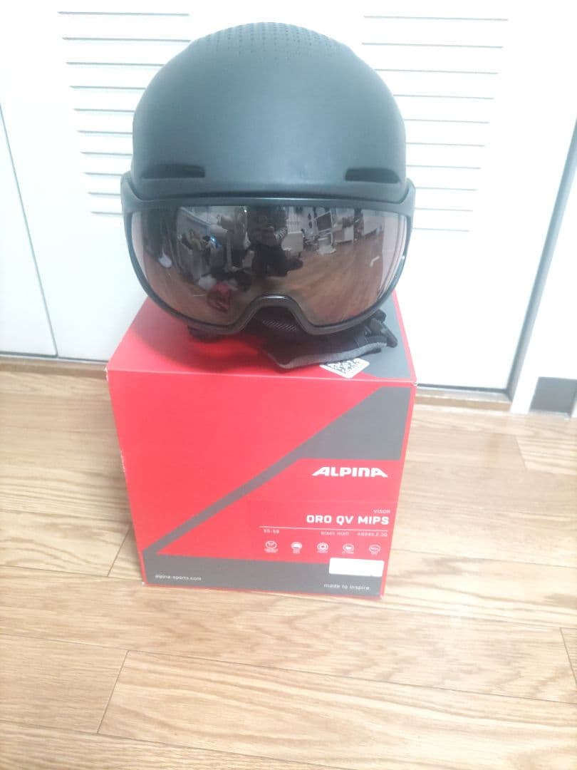 ALPINA ORO QV MIPS ヘルメット マットブラック