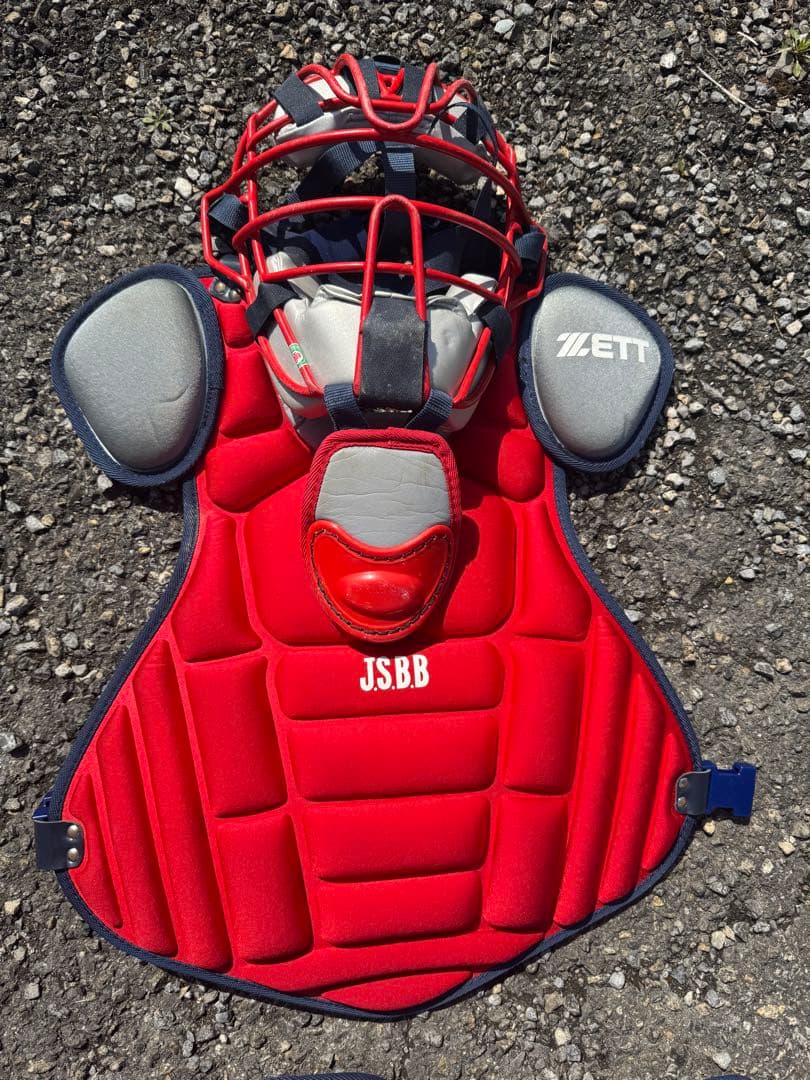 ZETT 古田モデル　キャッチャーギア　軟式