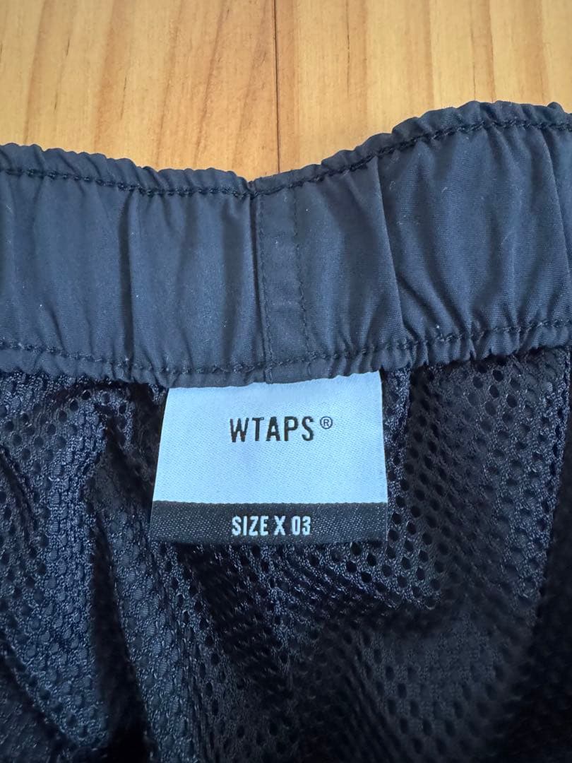 パンツ WTAPS TROUSERS / NYLON. WEATHER BLACK