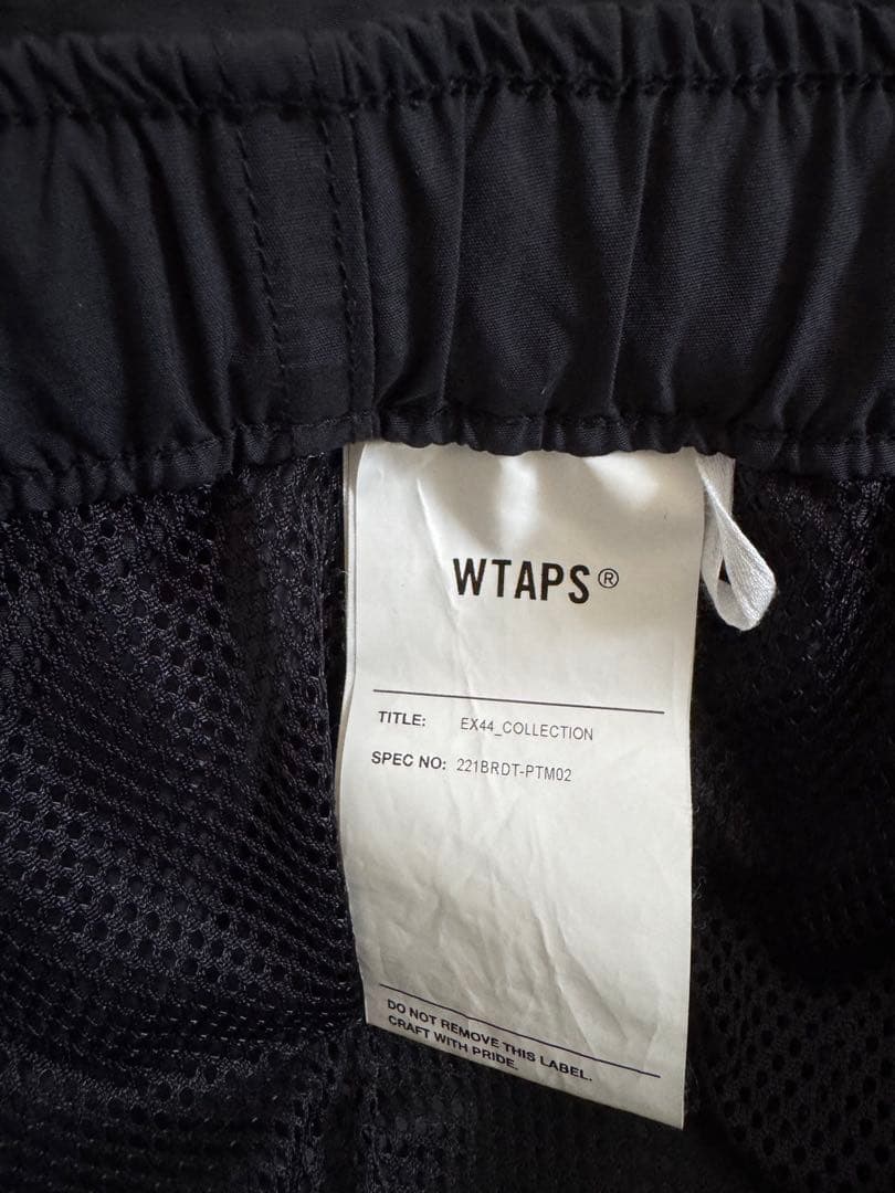 パンツ WTAPS TROUSERS / NYLON. WEATHER BLACK