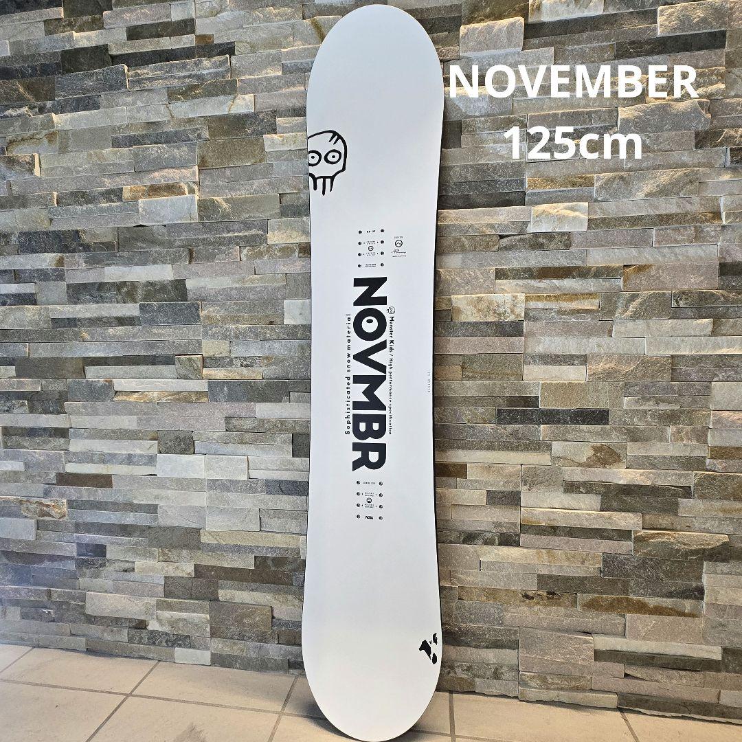未使用　NOVEMBER MONSTER KIDS スノーボード 125cm