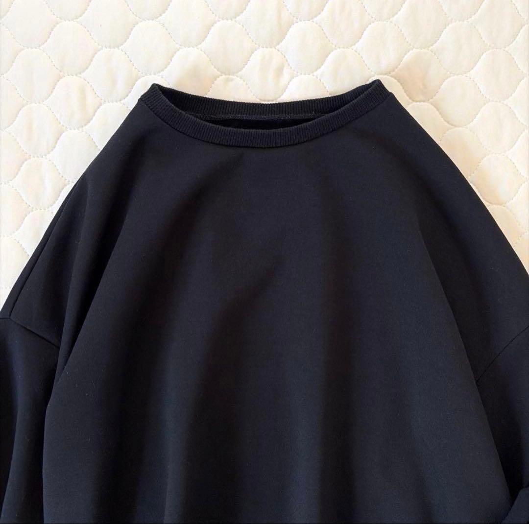 BEARDSLEY✴︎ダンボールパフトレーナー　ブラック　FREEサイズ