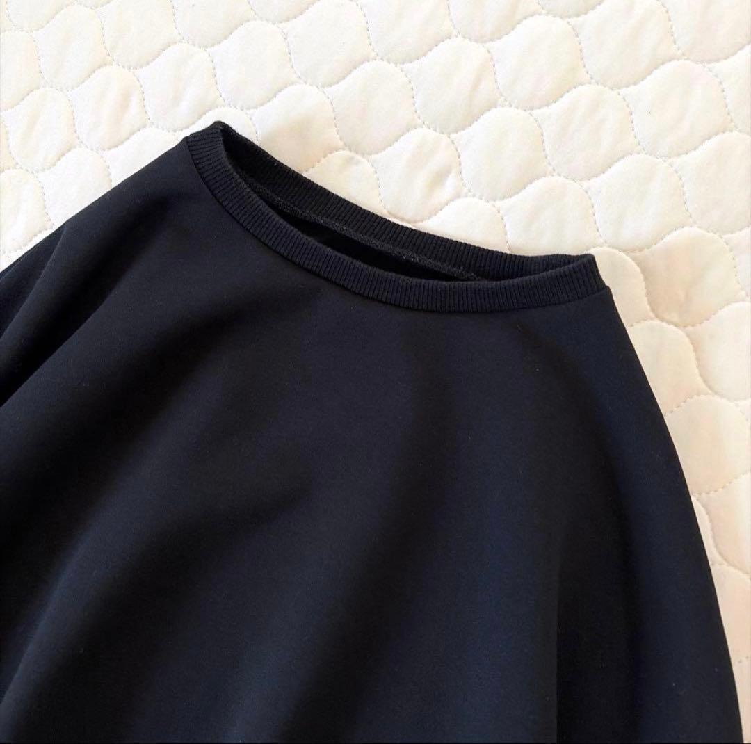 BEARDSLEY✴︎ダンボールパフトレーナー　ブラック　FREEサイズ