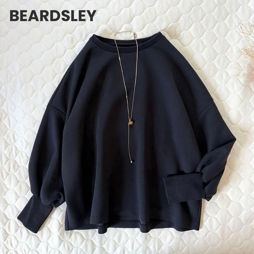 BEARDSLEY✴︎ダンボールパフトレーナー　ブラック　FREEサイズ