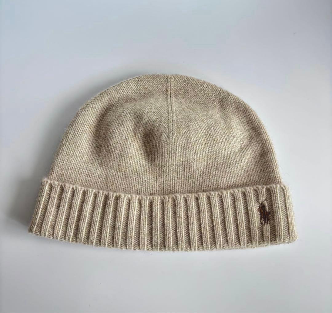 Polo Ralph Lauren(ポロラルフローレン)カシミアニット帽