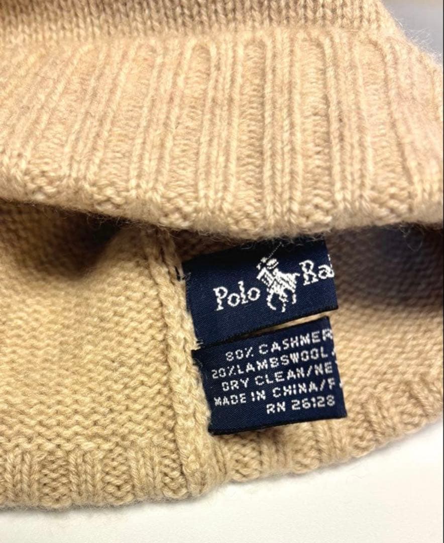 Polo Ralph Lauren(ポロラルフローレン)カシミアニット帽