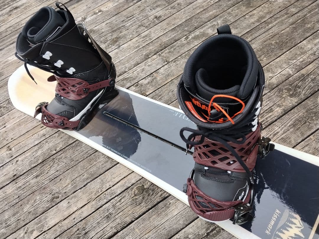 スノーボード 3点セット キスマーク KISSMARK 154 ブーツ 27.5