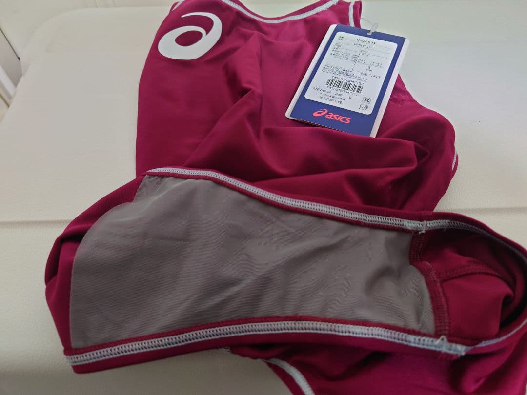 ASICS SPURTex PRO 競泳水着 エンジ Ｓサイズ 2162A094