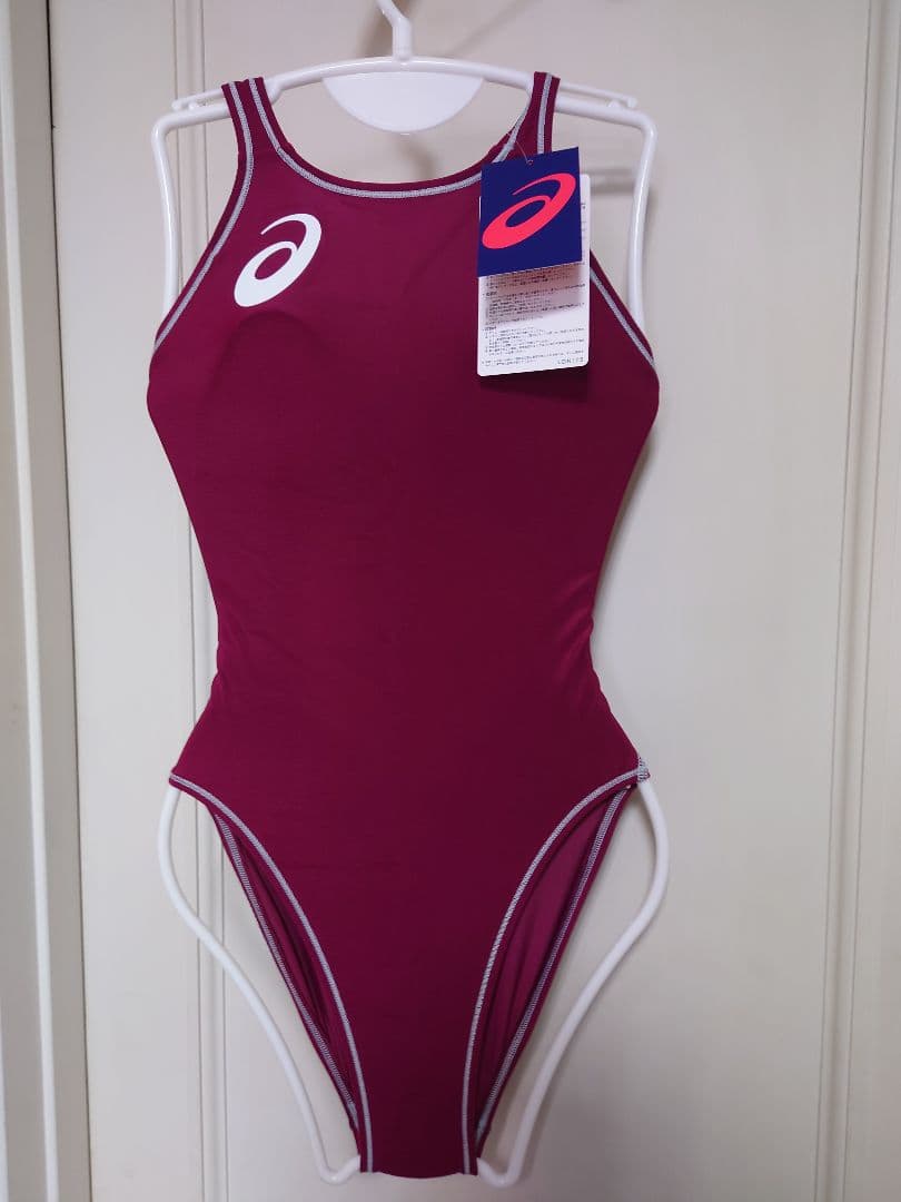 ASICS SPURTex PRO 競泳水着 エンジ Ｓサイズ 2162A094