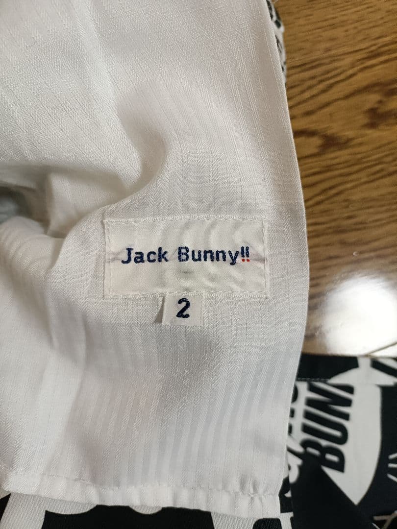 ジャックバニー　パンツ ホワイト／ネイビー春夏