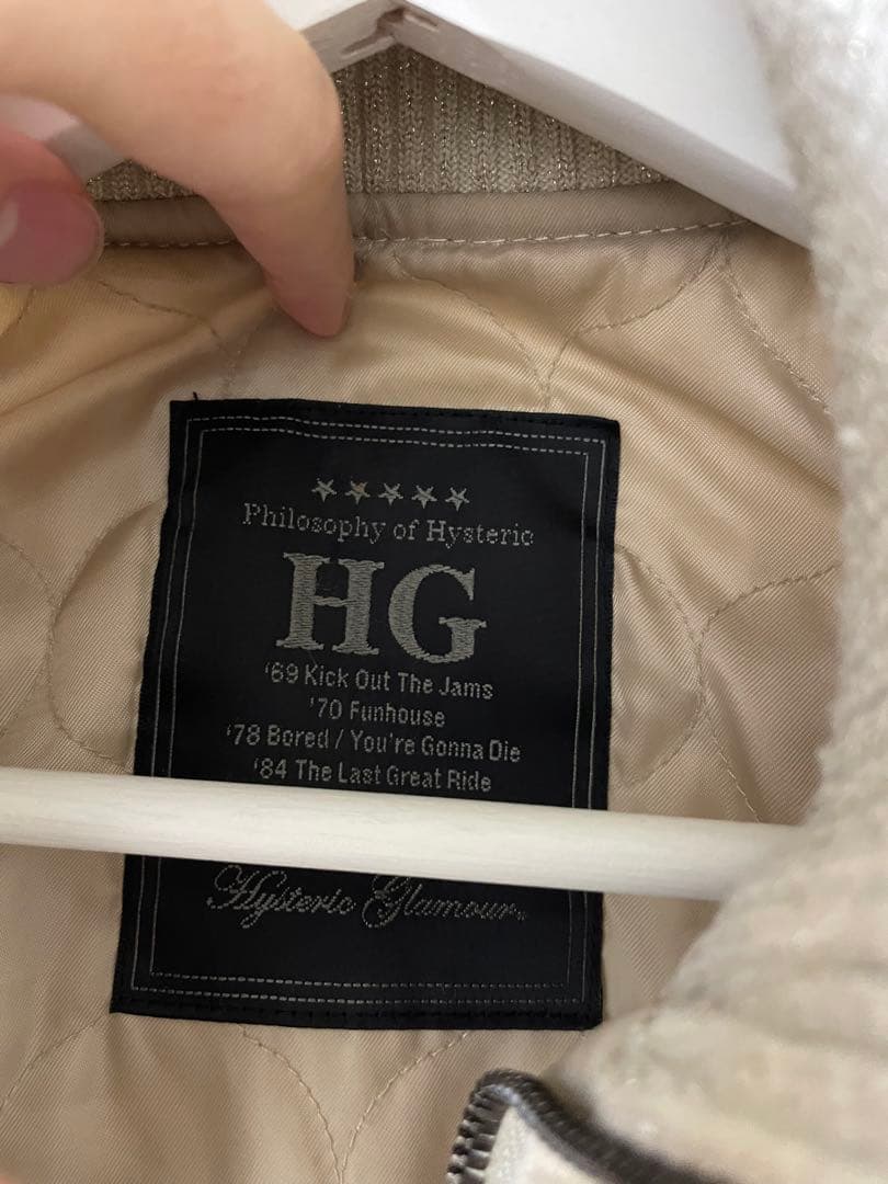 な*;様 k*o様 Hysteric Glamour ベージュ ジャケット HG