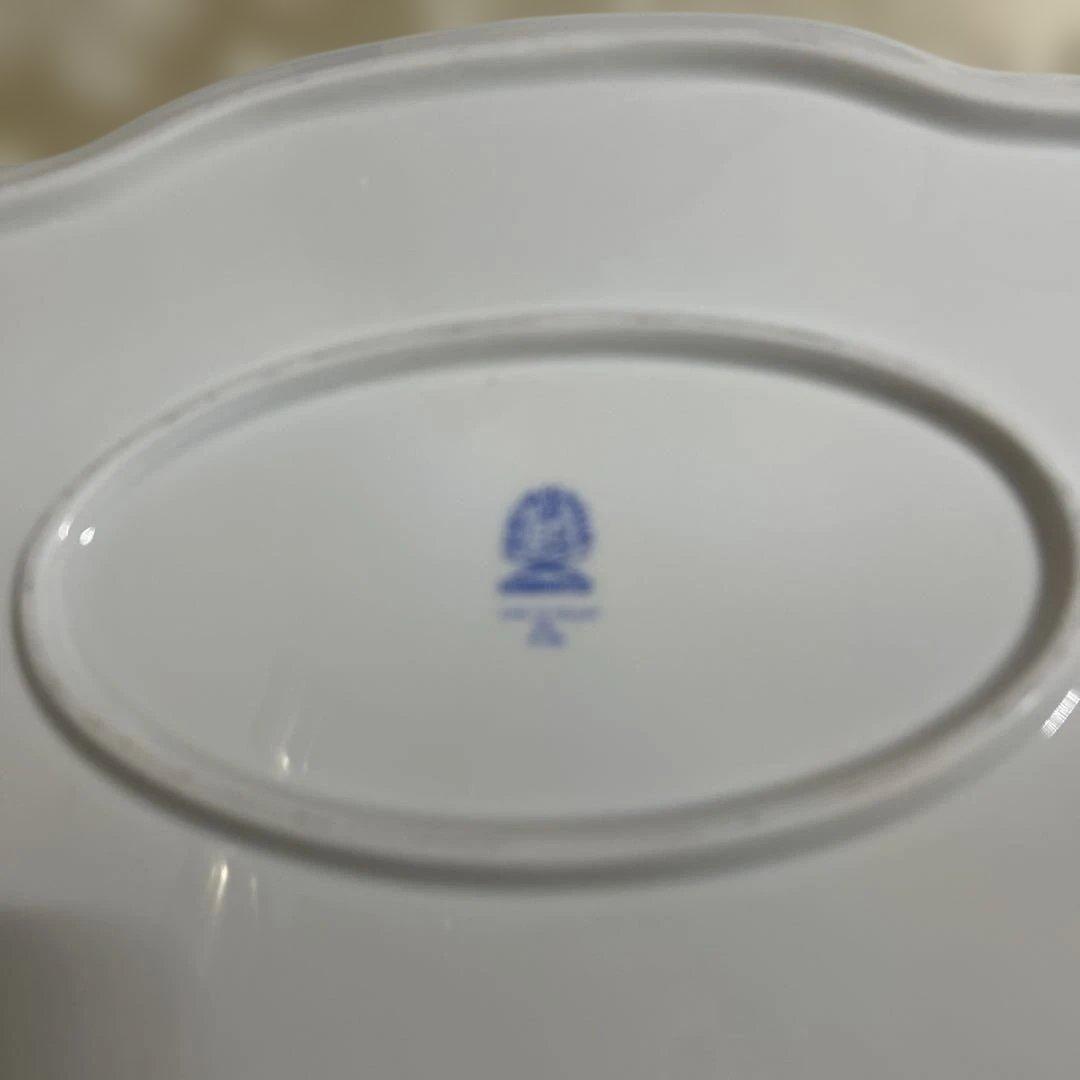 ヘレンド　アポニーグリーン　大皿　パーティートレイ　プレート