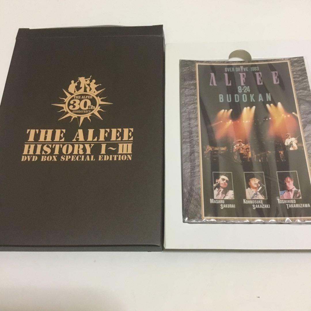 わ*ん様 THE ALFEE/HISTORY Ⅰ～Ⅲ DVD-BOX アルフィー