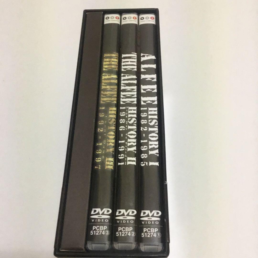わ*ん様 THE ALFEE/HISTORY Ⅰ～Ⅲ DVD-BOX アルフィー