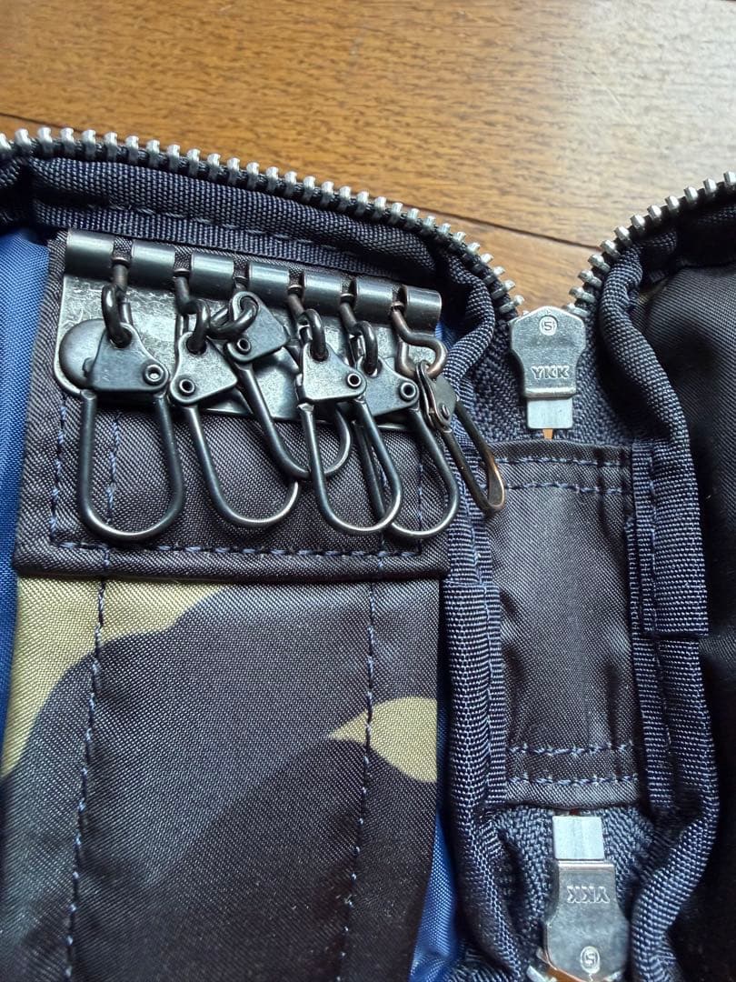 極美品 PORTER カモフラージュ キーケース