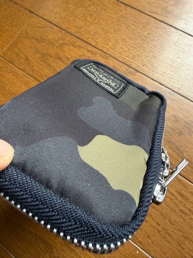 極美品 PORTER カモフラージュ キーケース