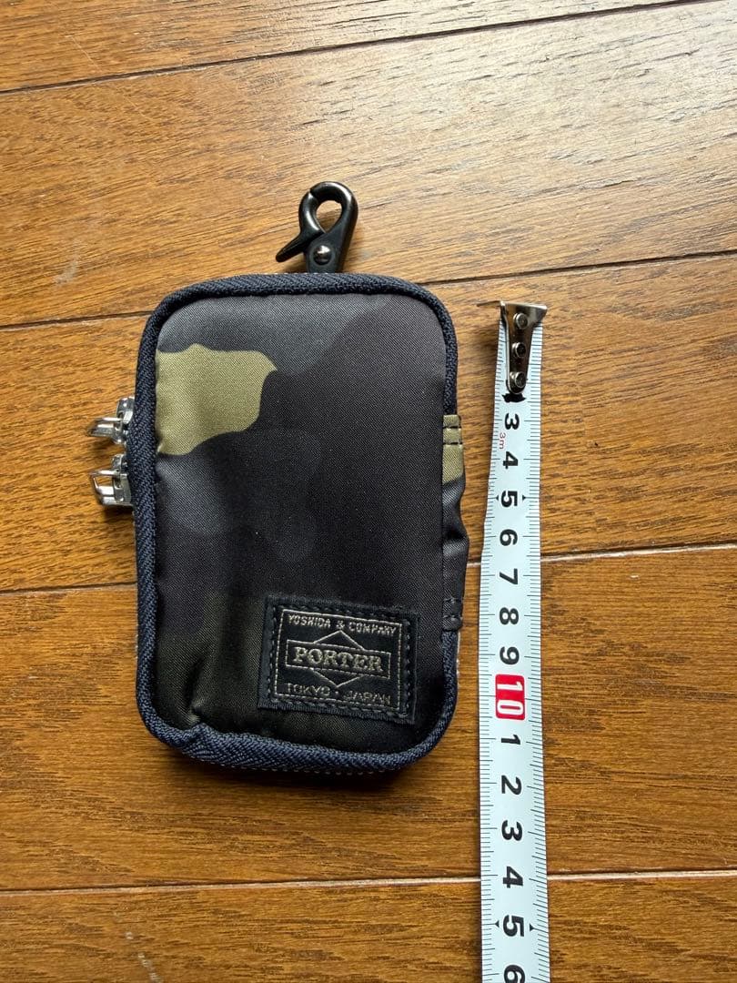 極美品 PORTER カモフラージュ キーケース