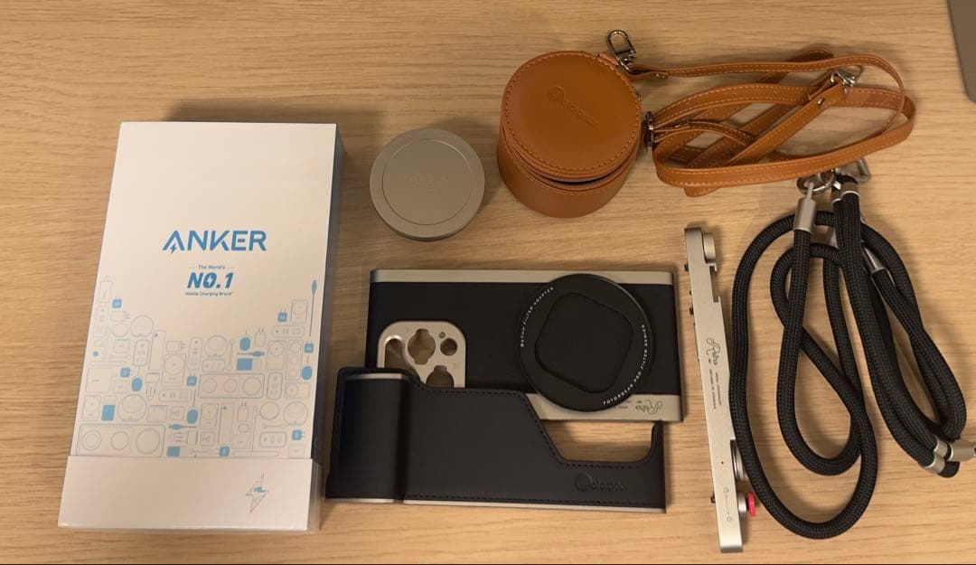 Fotogear Retro 16mm広角レンズ付　カメラ風iPhoneケース