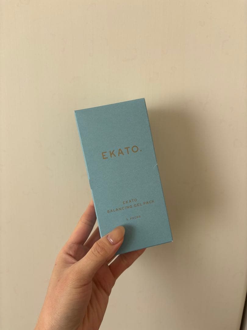 パック・フェイスマスク EKATO PRECIOUS & BALANCING GEL PACK