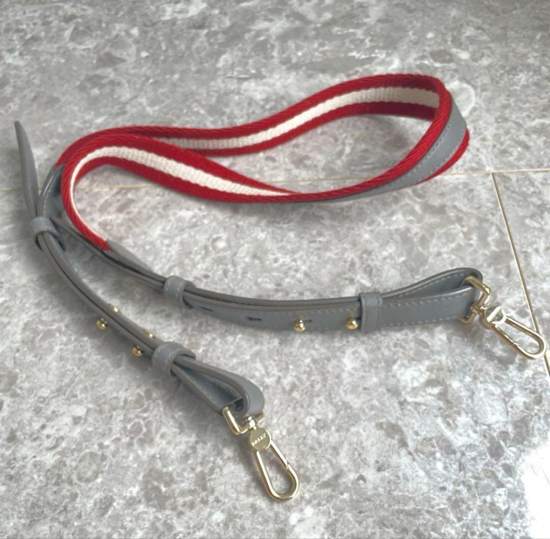 BALLY グレー ビジネスバッグ