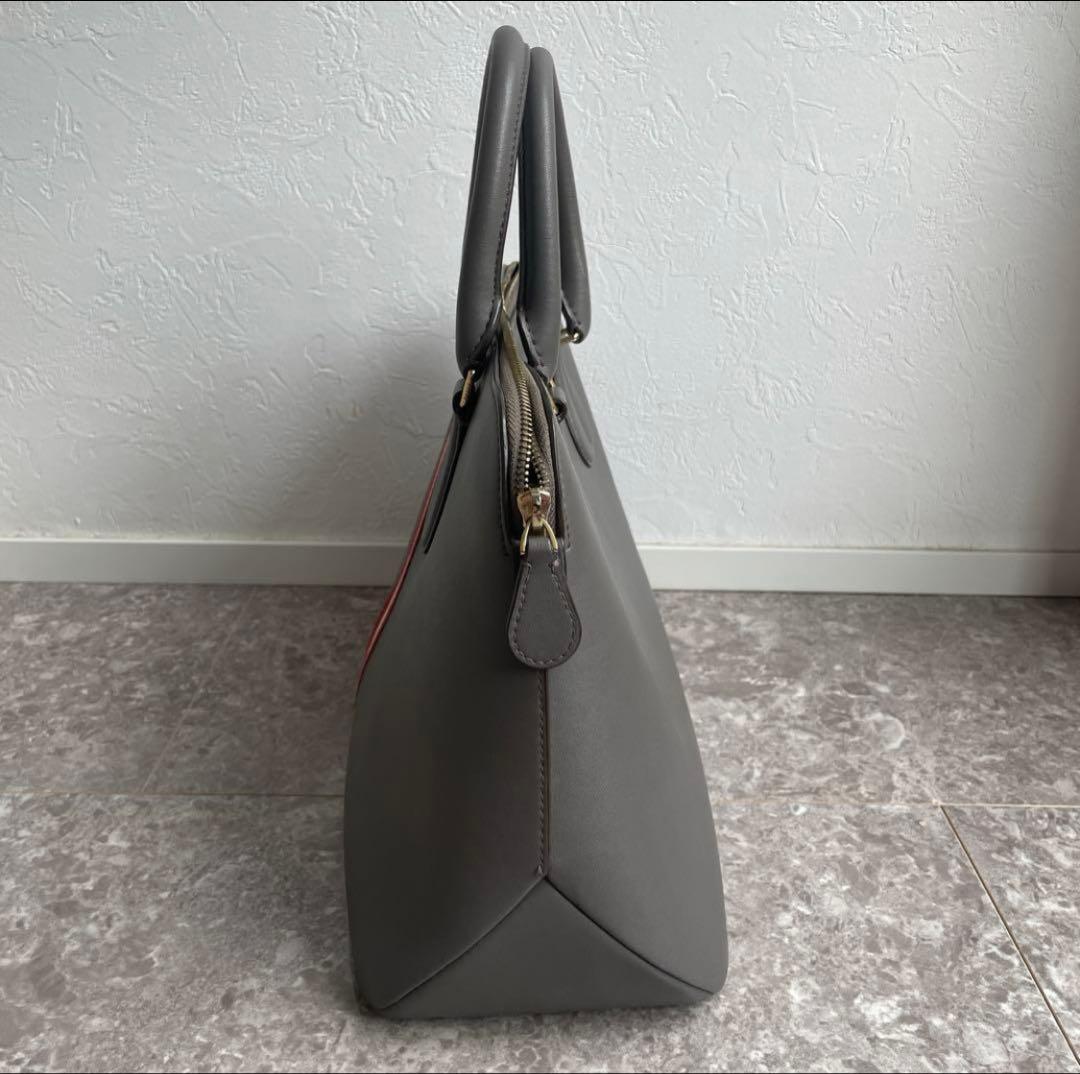 BALLY グレー ビジネスバッグ