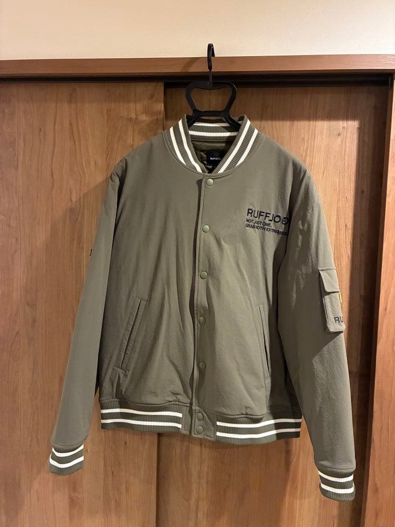 ジャケット・アウター RUFFLOG MA-1 PUFFER JACKET BLACK