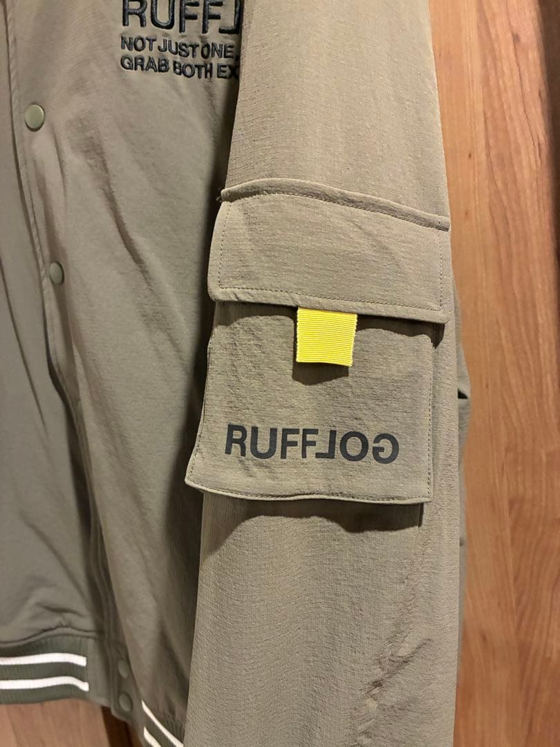 ジャケット・アウター RUFFLOG MA-1 PUFFER JACKET BLACK