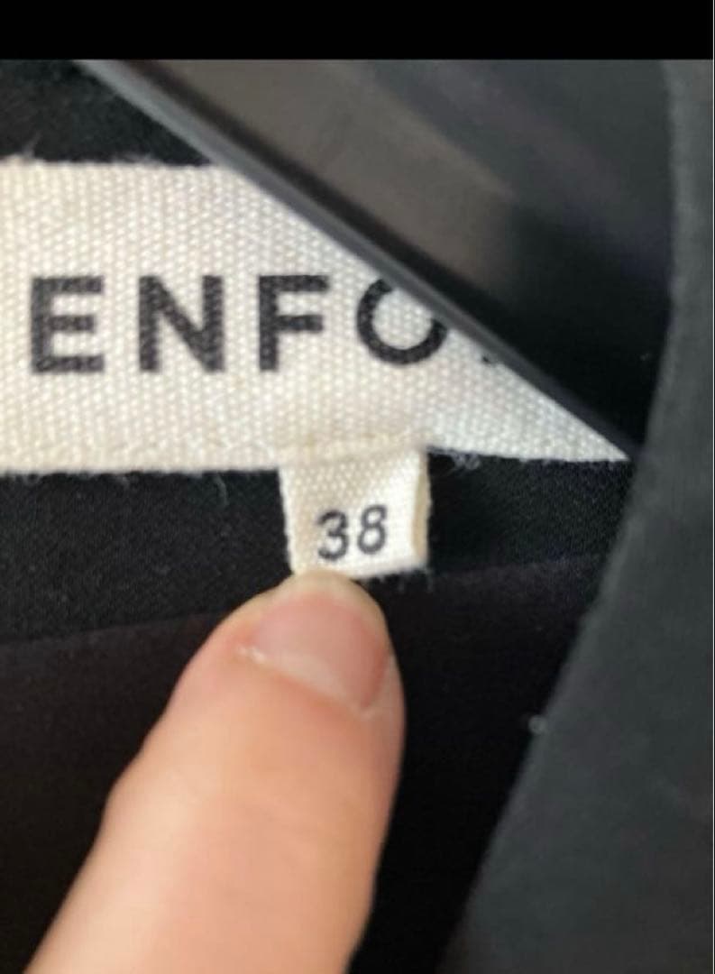 ♦︎大人気♦︎ENFOLD エンフォルド　オールインワン　ブラック　38 黒