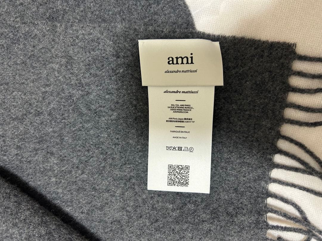 アミパリス　マフラー　AMI PARIS