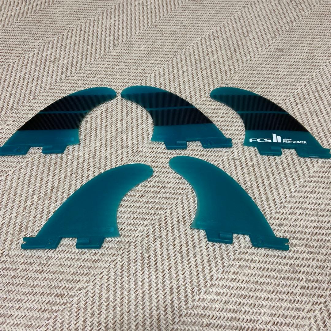 FCS2 パフォーマー トライ クアッドフィン ５本セット