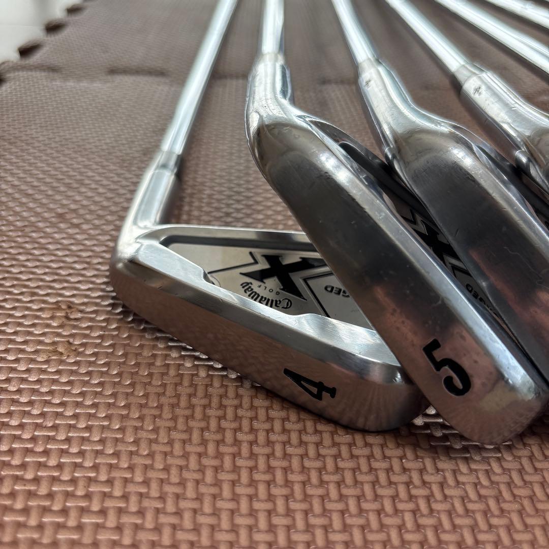 キャロウェイFORGEDアイアン7本セット(カバー付き)