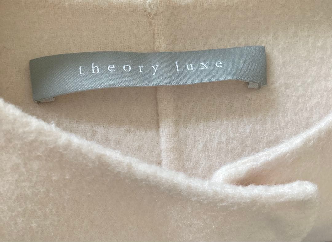 セオリーリュクス　ケープコート　カシミヤ混　Mサイズ