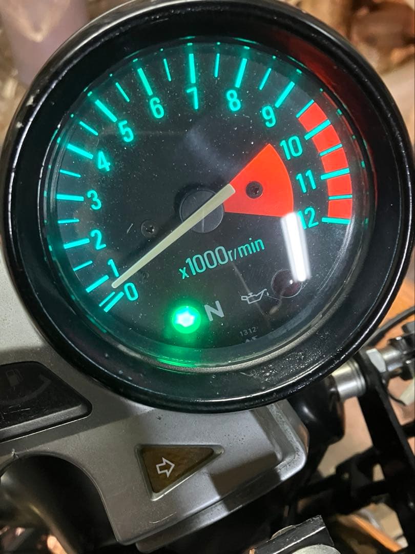 ゼファー1100 タコメーター 燃料計 部品取り 補修用