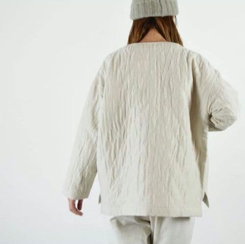 エヴァムエヴァ　quilting jacket