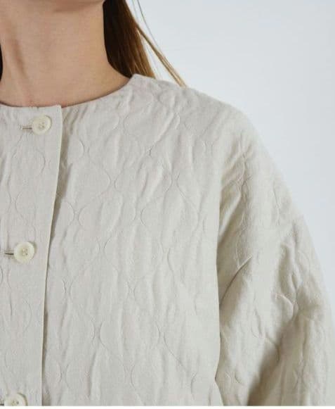 エヴァムエヴァ　quilting jacket