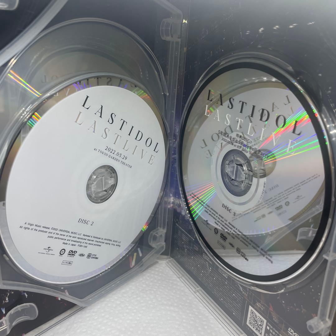 ラストアイドル ラストライブ　DVD　３枚組