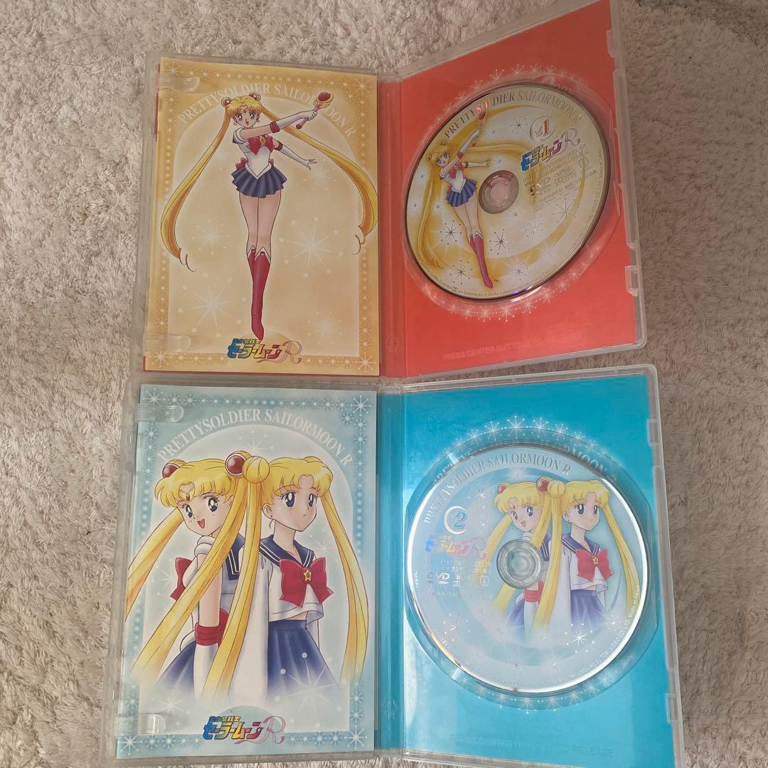 DVD 美少女戦士セーラームーンR 全8巻セット　非売品オリジナルノート付