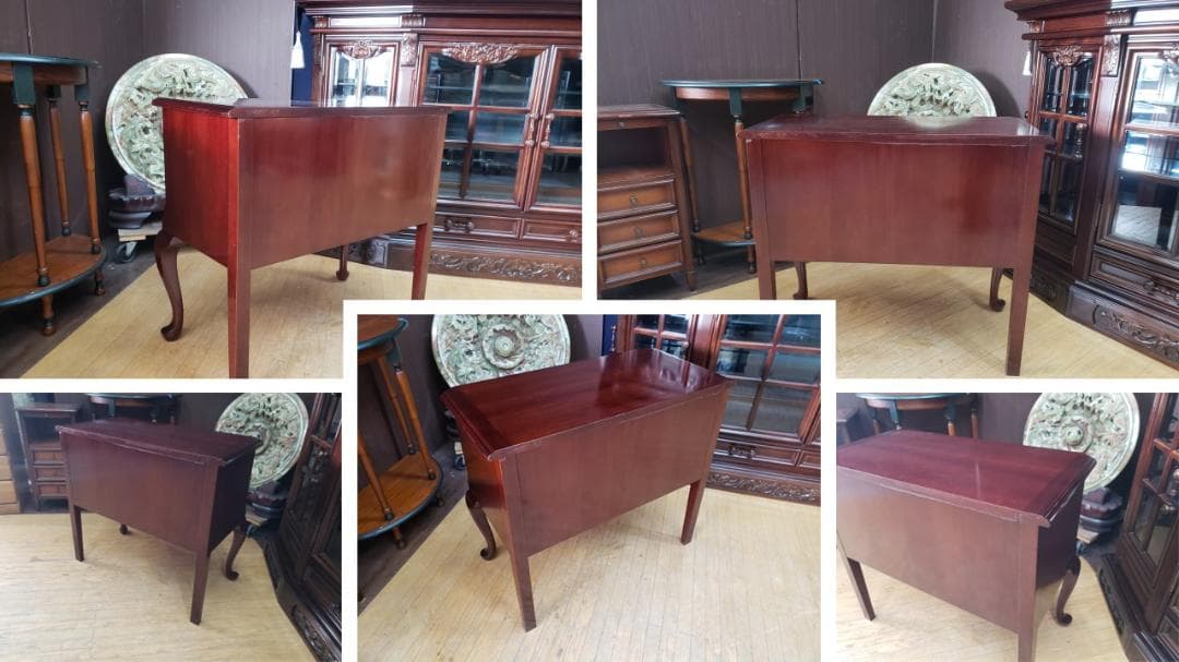 toshi　　A45　大塚家具 コンソールチェスト 猫脚　マボガニー材