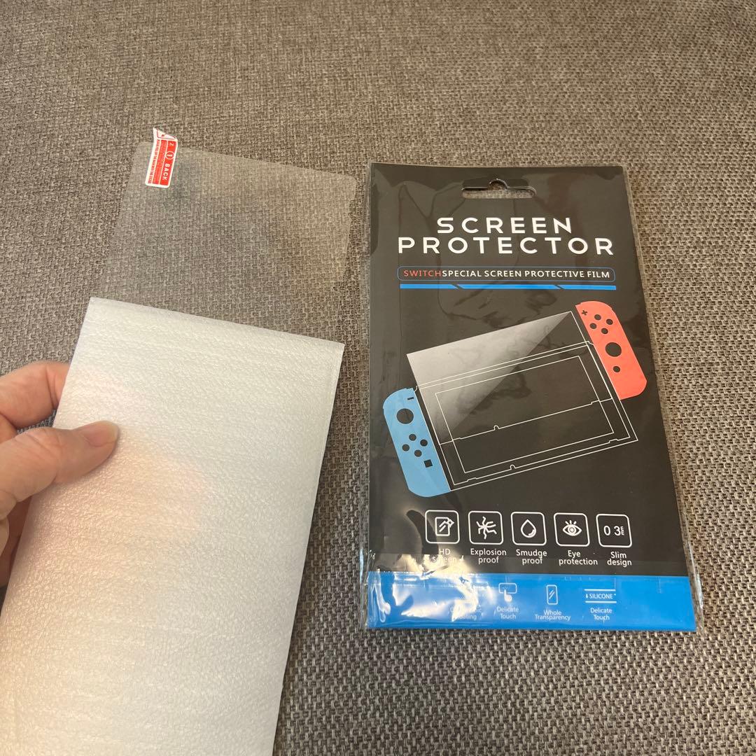 Nintendo Switch 本体　携帯ケース+フィルム付　美品